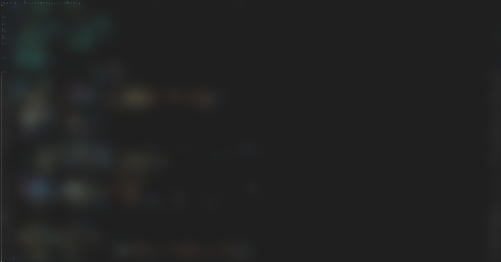 API et plugin Minecraft développés avec HikariCP